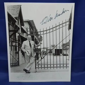 Ed McMahon Signed 8x10 Black & White Photograph Autograph